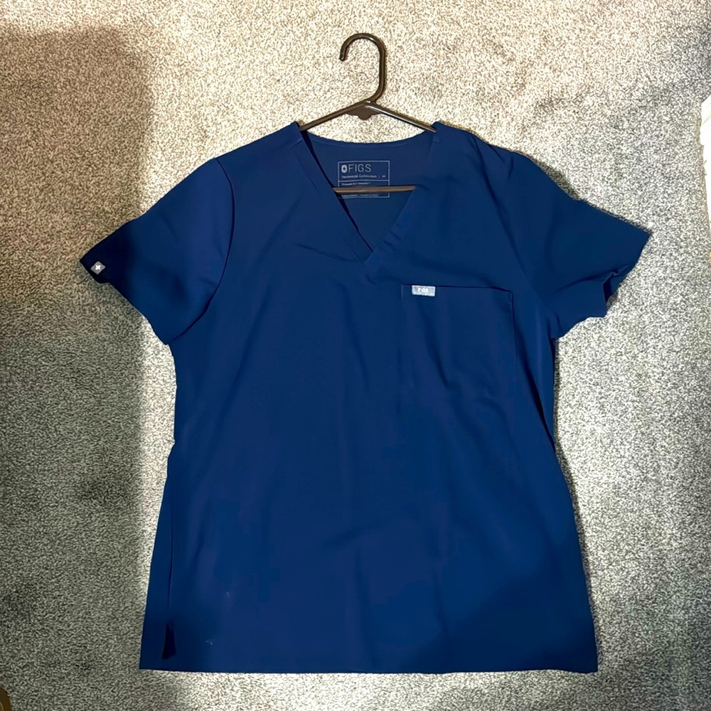 Figs One-Pocket Scrub Top